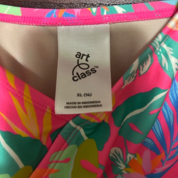 Art Class Girls Swimsuit size 14 NEW! - Picture 2 of 5